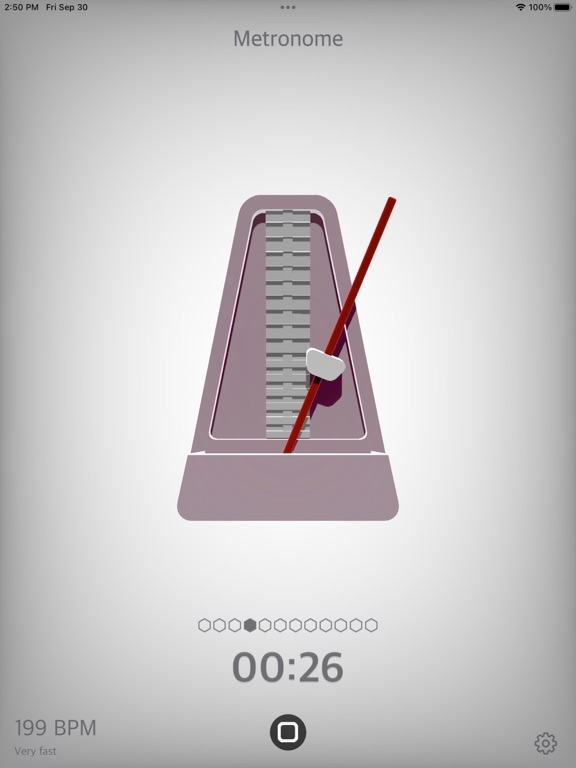 Metronome_3D_Plus iPadOS App Screenshot 7