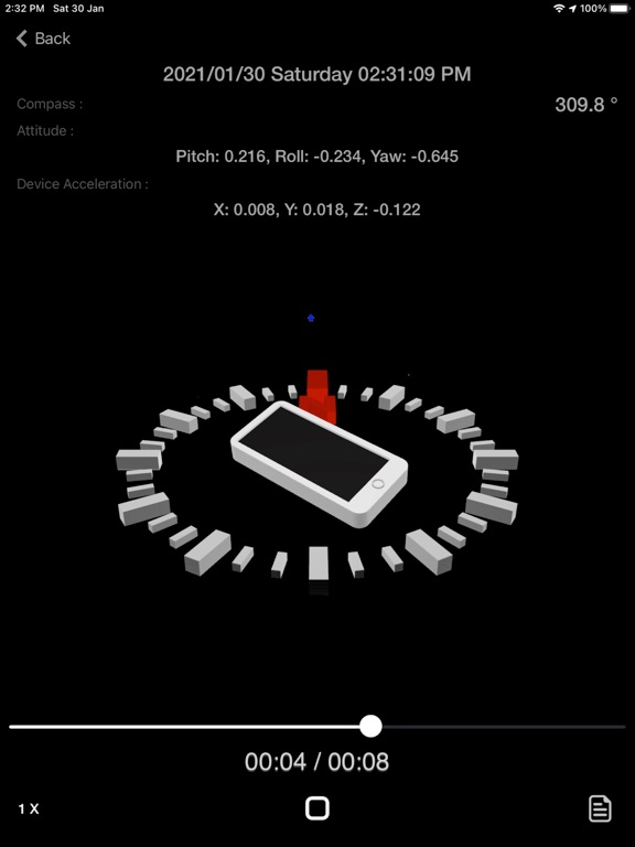 Motion_Log_Plus iPadOS App Screenshot 6