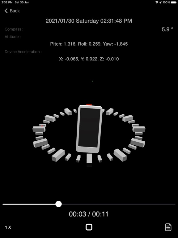 Motion_Log_Plus iPadOS App Screenshot 7