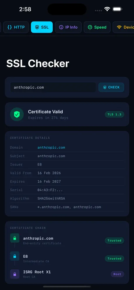 NetPulse iOS App Screenshot 6