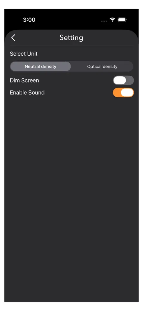 Neutral_Density_Calculator iOS App Screenshot 3