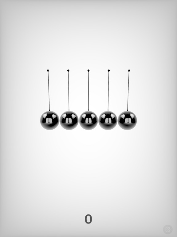 Newton_s_Cradle_Plus iPadOS App Screenshot 1