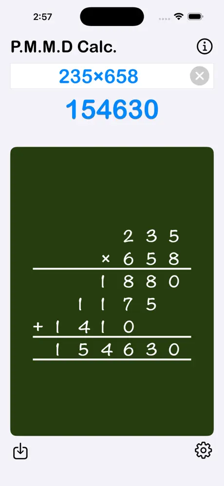 P_M_M_D_Calculator iOS App Screenshot 1