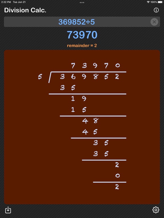 P_M_M_D_Calculator iPadOS App Screenshot 6