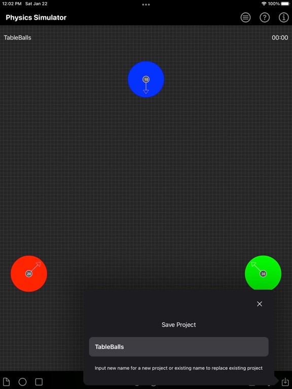 Physics_Simulator_Plus iPadOS App Screenshot 9