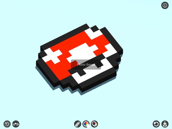 Pixel_Draw_3D iPadOS App Screenshot 4