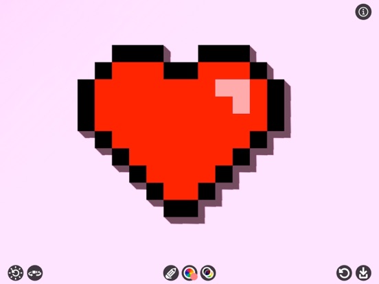 Pixel_Draw_3D iPadOS App Screenshot 8