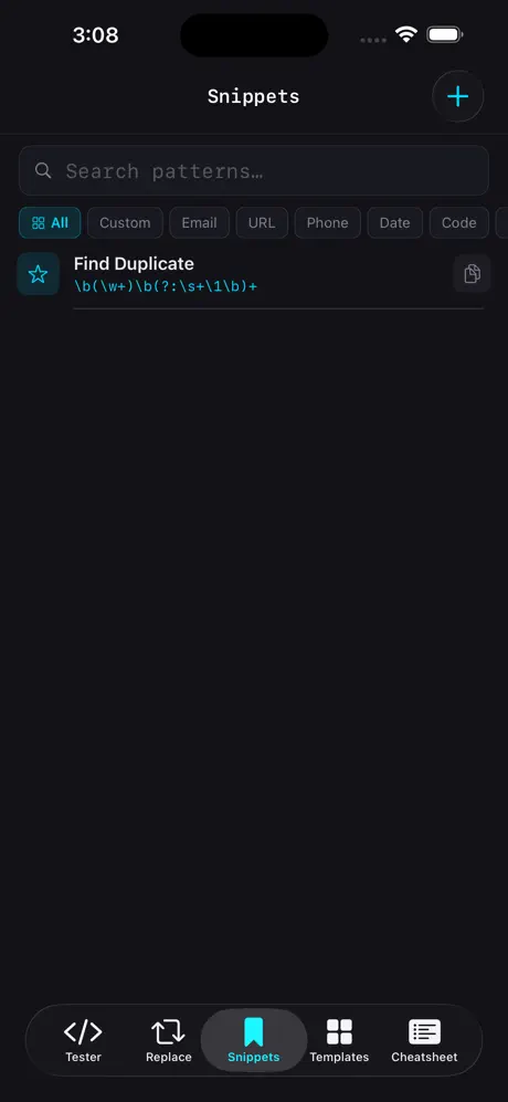 Regex_Lab iOS App Screenshot 3