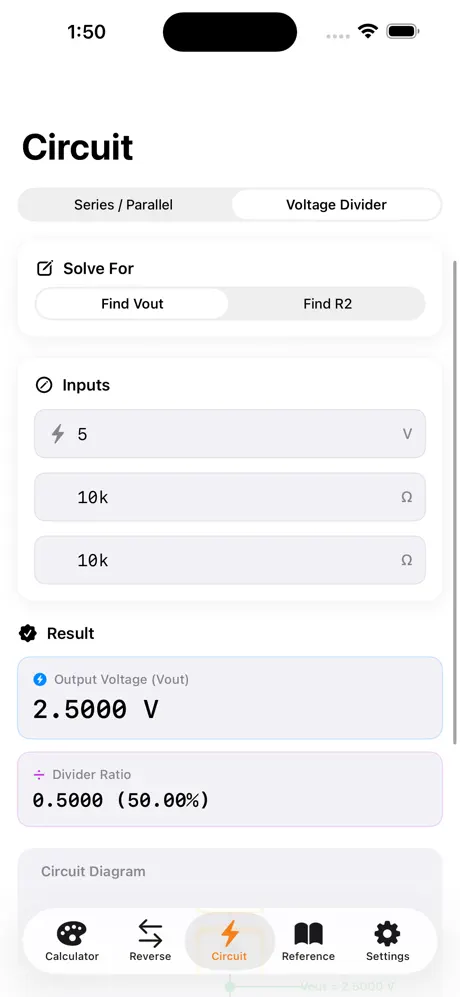 Resistor_Plus iOS App Screenshot 6