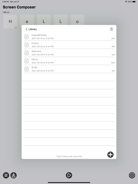 Screen_Composer iPadOS App Screenshot 5