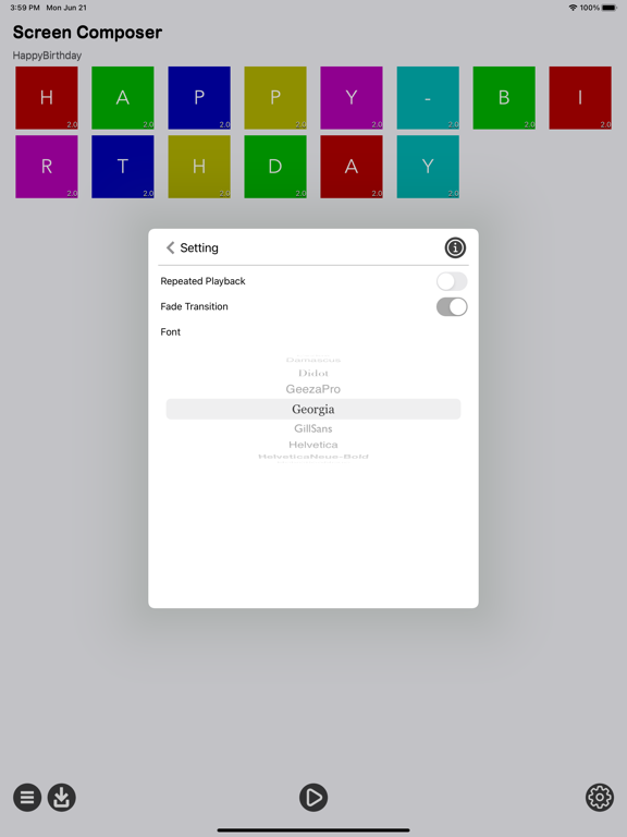 Screen_Composer iPadOS App Screenshot 9