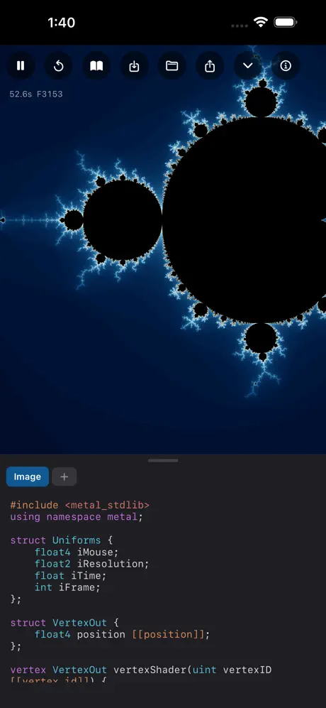 Shader_Playground iOS App Screenshot 4