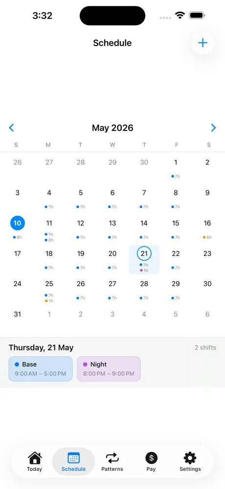 Shift_Stack iOS App Screenshot 2