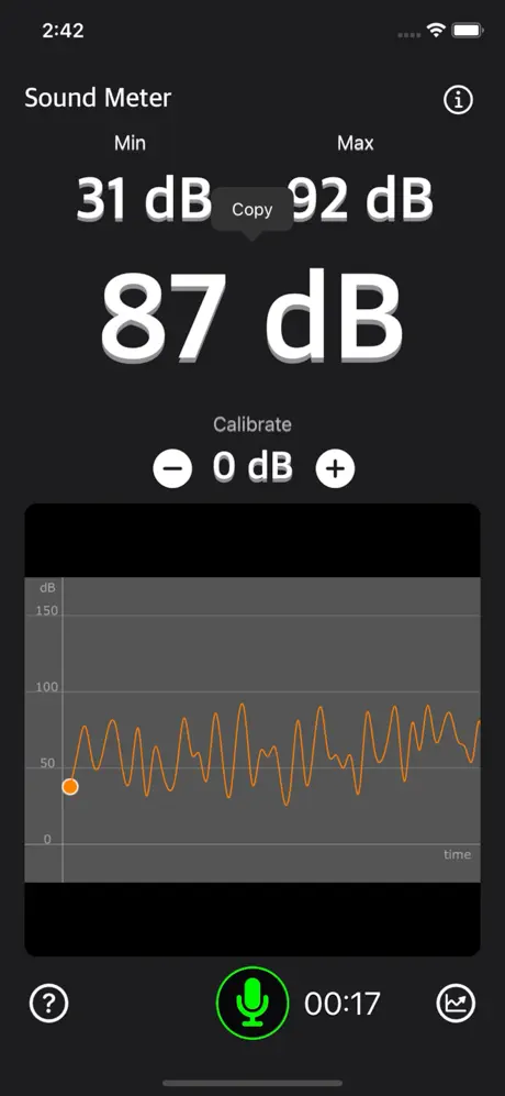 Sound_Meter_Plus iOS App Screenshot 4