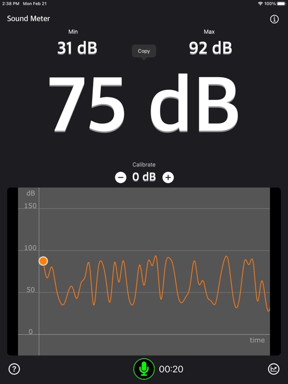 Sound_Meter_Plus iPadOS App Screenshot 2