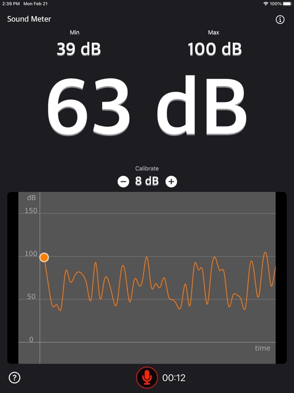 Sound_Meter_Plus iPadOS App Screenshot 7