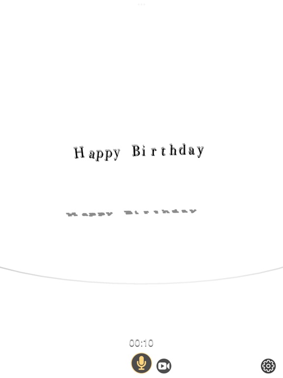 Speech_To_3D_Text iPadOS App Screenshot 7
