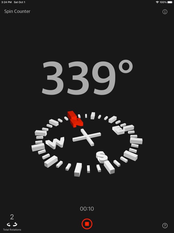 Spin_Counter_Plus iPadOS App Screenshot 1