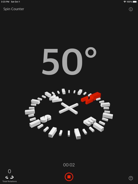 Spin_Counter_Plus iPadOS App Screenshot 2