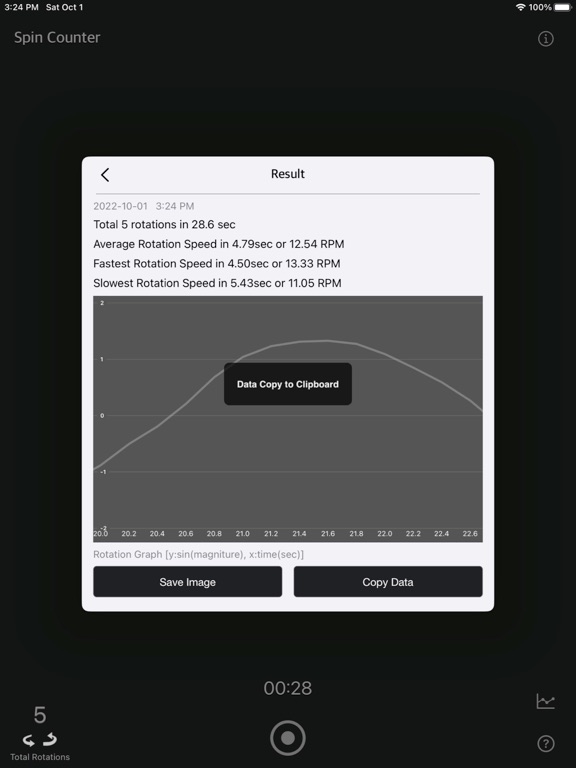 Spin_Counter_Plus iPadOS App Screenshot 7
