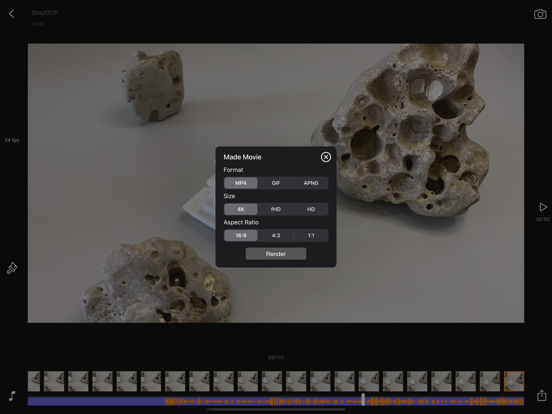 Stop_Motion_Plus iPadOS App Screenshot 10