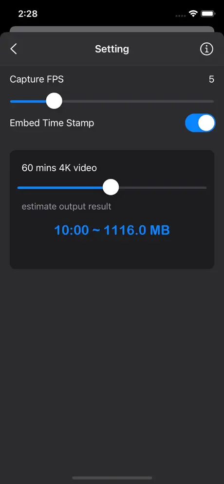 Time_Lapse_Clip iOS App Screenshot 4