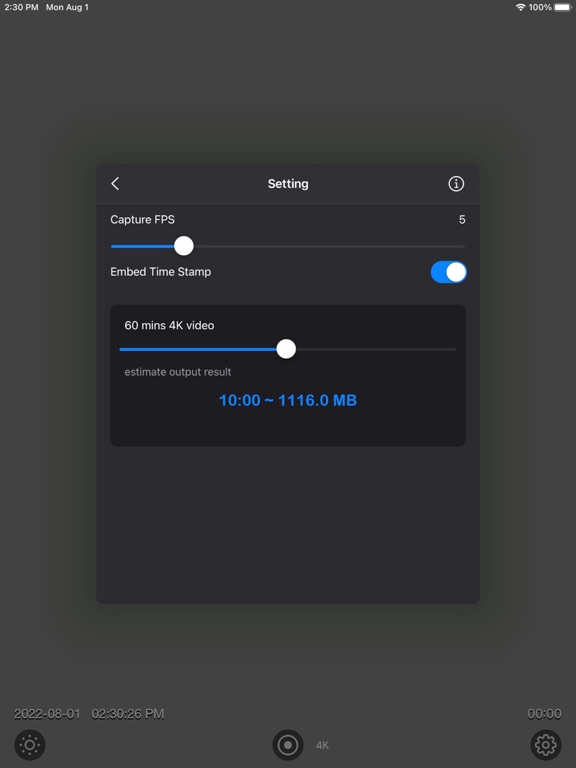 Time_Lapse_Clip iPadOS App Screenshot 4