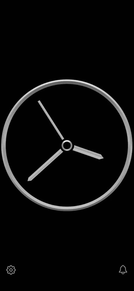 Titanium_Luxury_Clock iOS App Screenshot 3