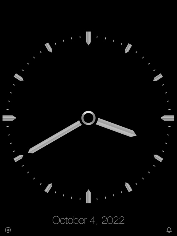 Titanium_Luxury_Clock iPadOS App Screenshot 2