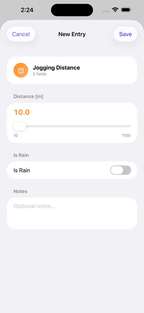 Trackly iOS App Screenshot 6
