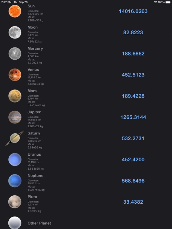Weight_on_Other_Planets_Conv iPadOS App Screenshot 4