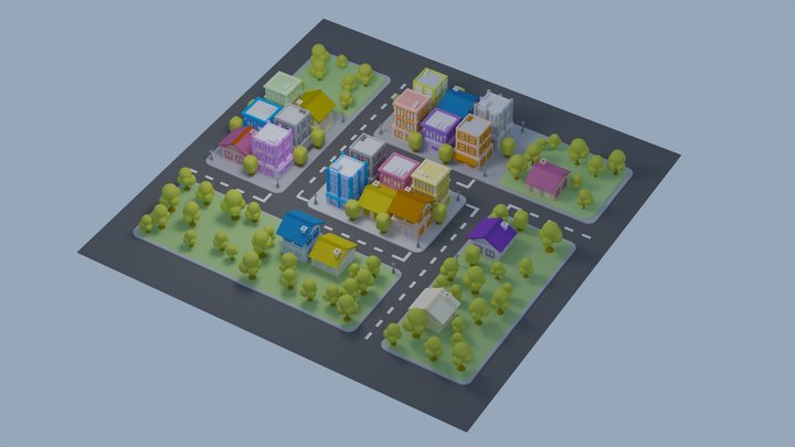 City diorama