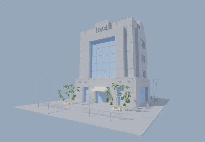 Modern tower