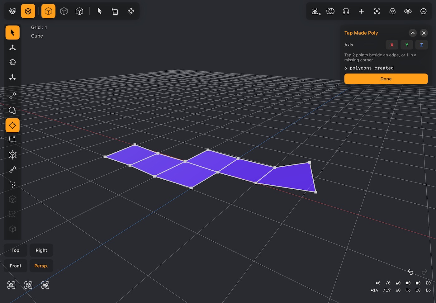 Tap Made Poly in DGArt:RT