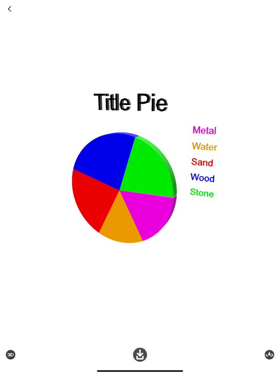 3D_Chart_Maker iPadOS App Screenshot 4