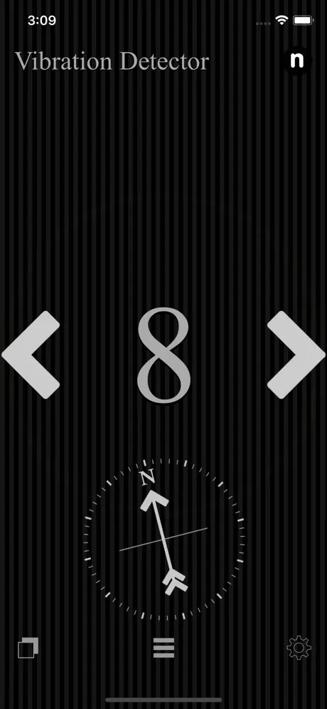 Vibration_Detector iOS App Screenshot 6