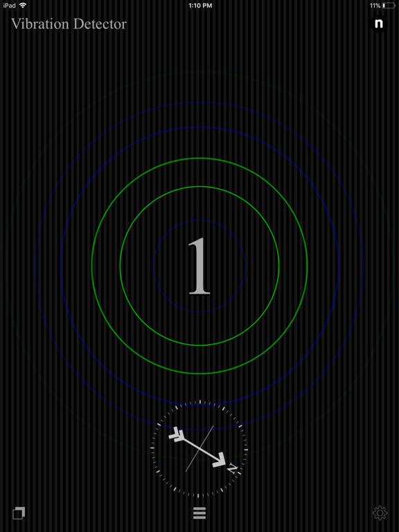 Vibration_Detector iPadOS App Screenshot 6