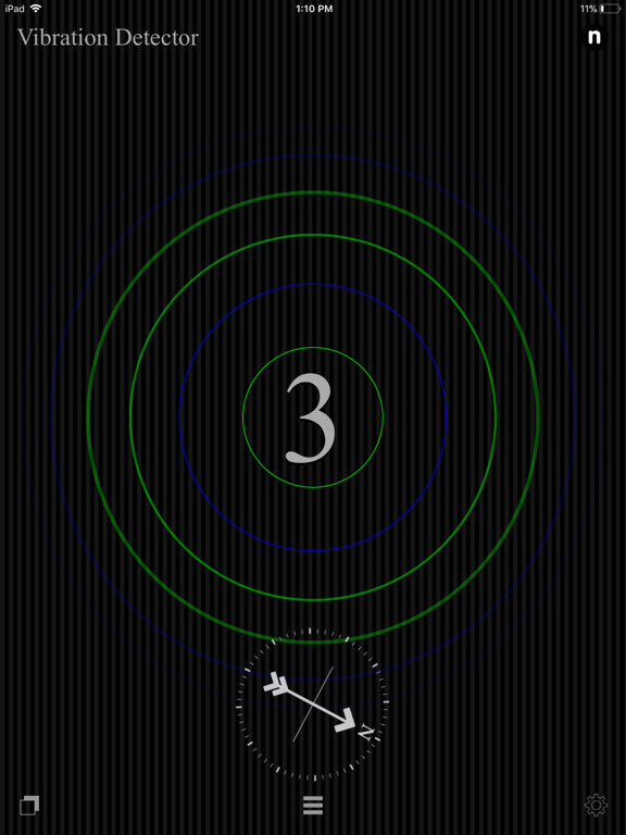 Vibration_Detector iPadOS App Screenshot 8